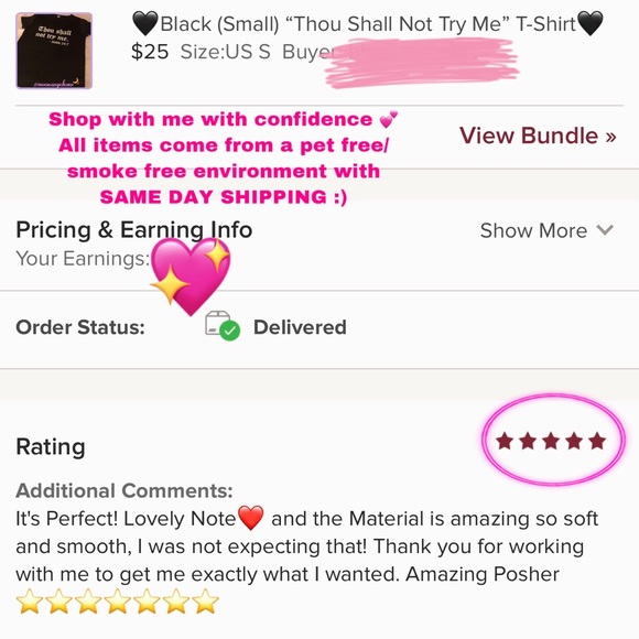 π€Black βThou Shall Not Try Meβ T-Shirtπ€ - Picture 9 of 9